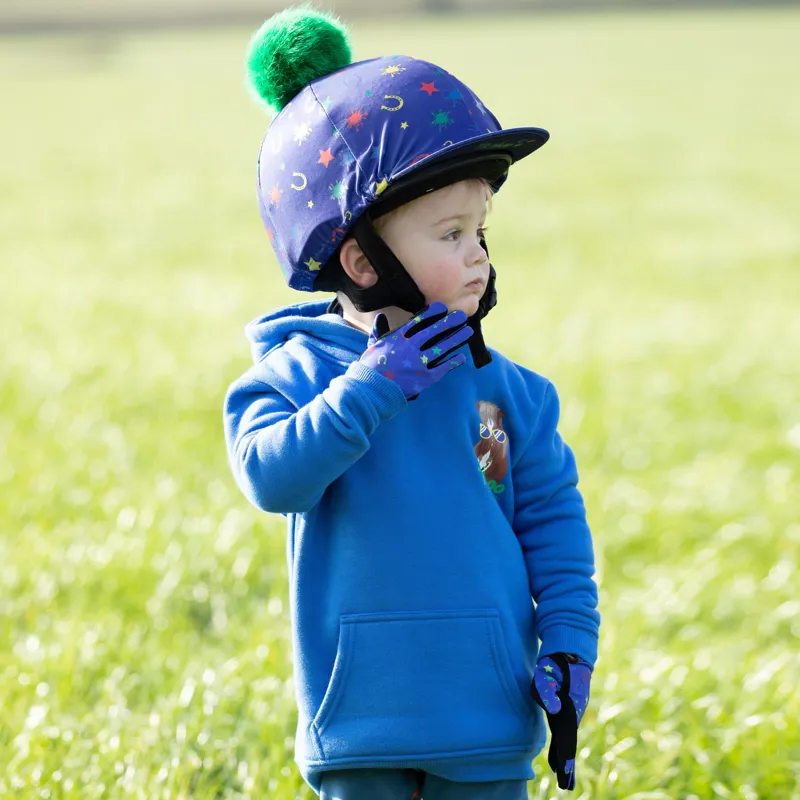 Shires Tikaboo Hat Cover - Navy-1